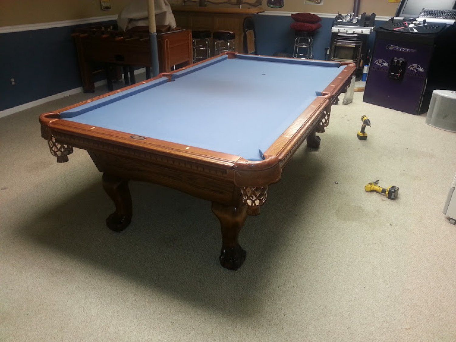Pool Table Disassembly and Reassembly Experienced Professionals